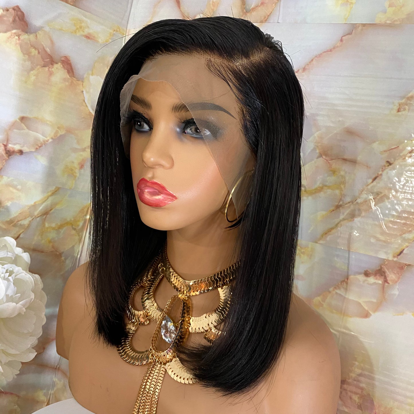 Sonia' Silky Straight, Lace Front wig