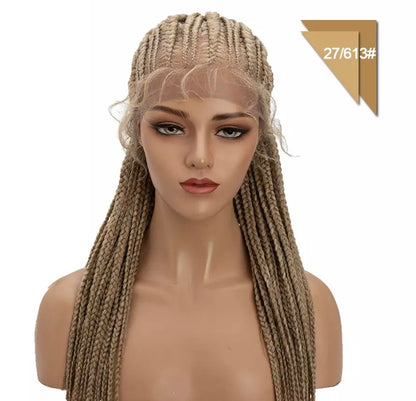 Starry-  25 Inch Cornrow braided style, Synthetic Lace Front Closure (PRE-ORDER)