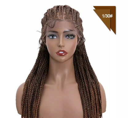 Starry-  25 Inch Cornrow braided style, Synthetic Lace Front Closure (PRE-ORDER)