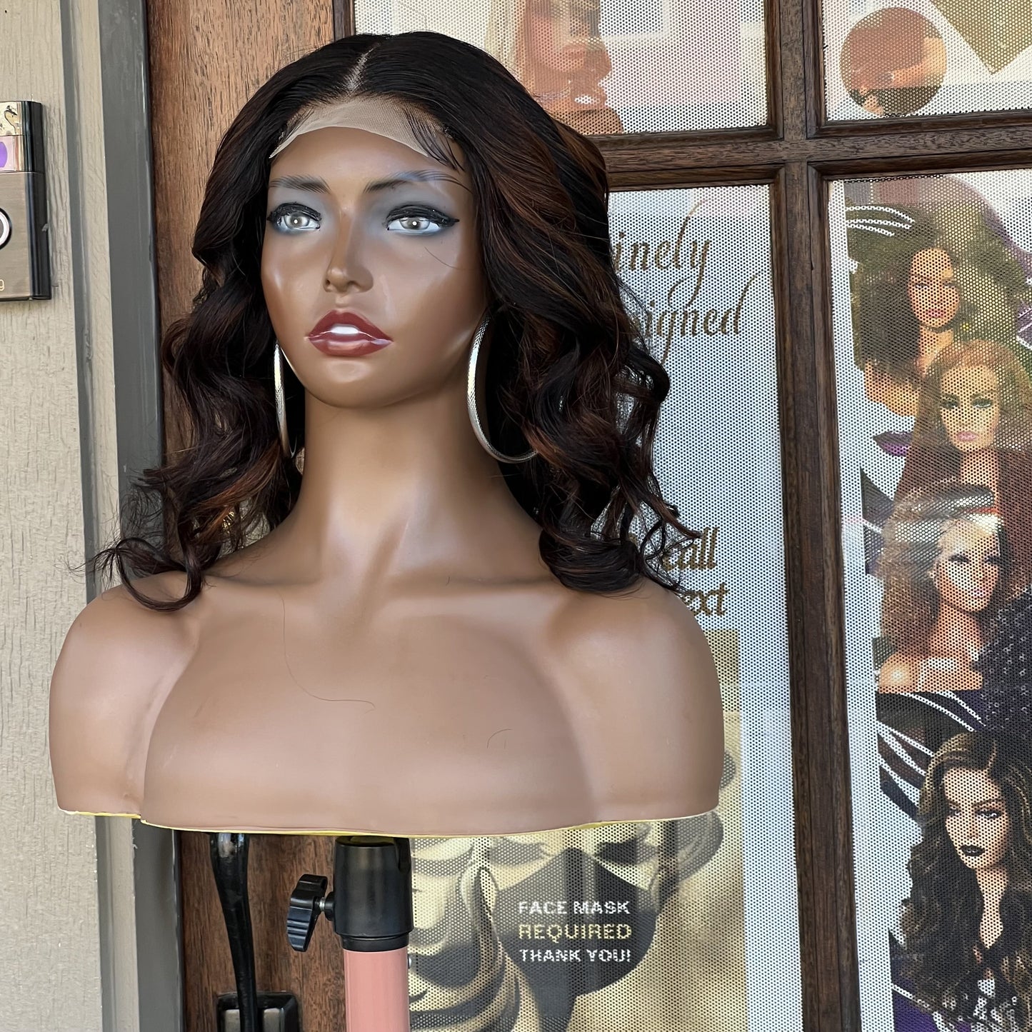 Kelah’ Body Wave Bob Wig (Lace Closure) 1B/33