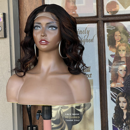 Kelah’ Body Wave Bob Wig (Lace Closure) 1B/33