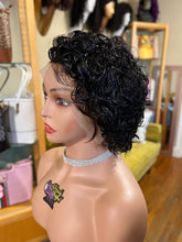 Load image into Gallery viewer, Bereal -  6 Inch Pixie Curly style, 100% Human Hair Lace Front
