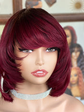 Load image into Gallery viewer, Paige’  Pageboy style Silky Straight 100% Human Hair (No Lace)
