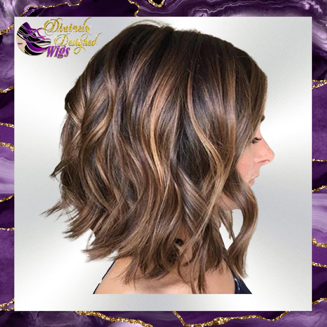 Starlet’ Highlight Styled Lace Front, 100% Human Hair