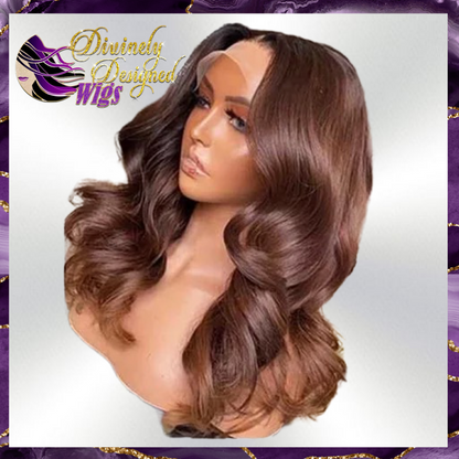 Robin - Silky Body Wave Lace Front Wig, 100% Human Hair