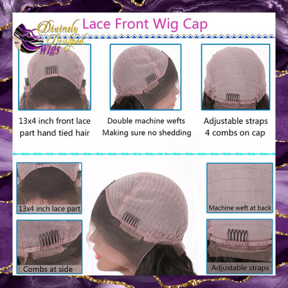 Starlet’ Highlight Styled Lace Front, 100% Human Hair